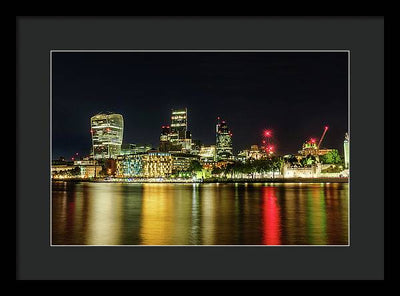 London Skyline / Art Photo - Framed Print