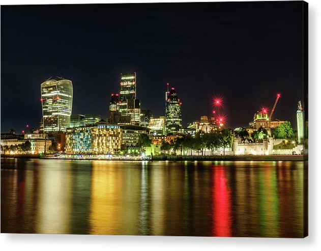 London Skyline / Art Photo - Acrylic Print