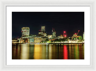 London Skyline / Art Photo - Framed Print