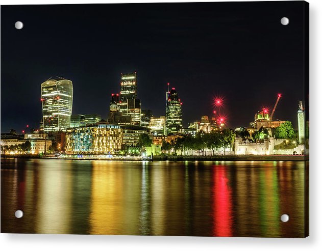 London Skyline / Art Photo - Acrylic Print