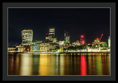 London Skyline / Art Photo - Framed Print