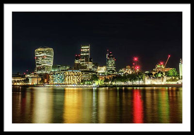 London Skyline / Art Photo - Framed Print