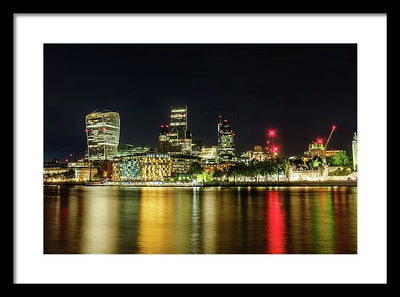 London Skyline / Art Photo - Framed Print