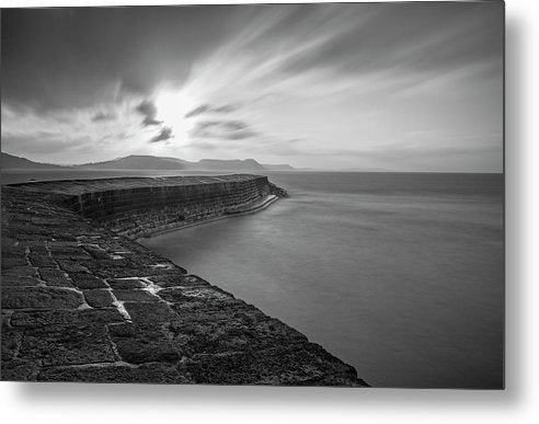 Lyme Regis, England / Art Photo - Metal Print