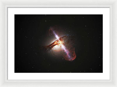 M60-UCD1, Outflows of Plasma / Art Photo - Framed Print