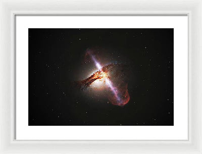 M60-UCD1, Outflows of Plasma / Art Photo - Framed Print