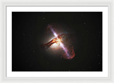 M60-UCD1, Outflows of Plasma / Art Photo - Framed Print