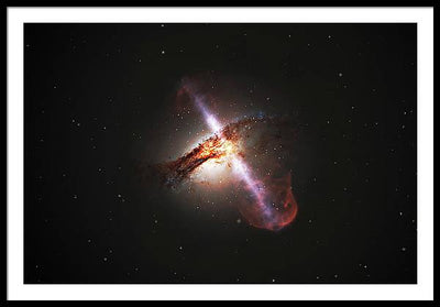 M60-UCD1, Outflows of Plasma / Art Photo - Framed Print