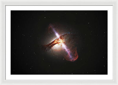 M60-UCD1, Outflows of Plasma / Art Photo - Framed Print