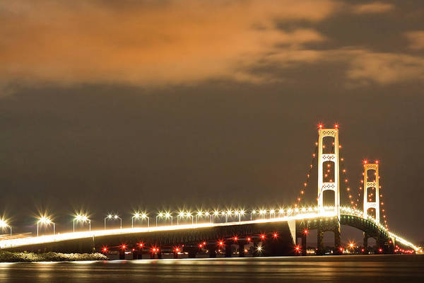 Mackinac Bridge, Michigan / Art Photo - Art Print