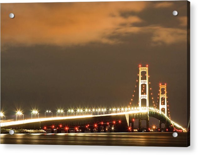 Mackinac Bridge, Michigan / Art Photo - Acrylic Print