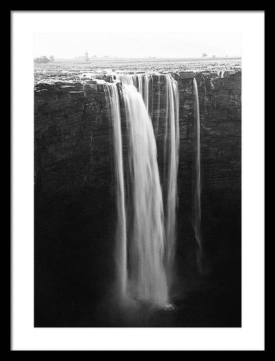 Madhya Pradesh, India, Black and White / Art Photo - Framed Print