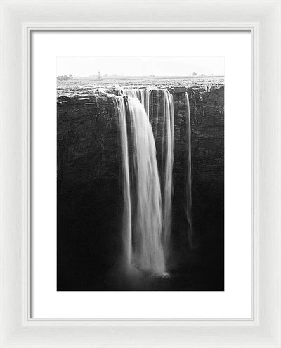 Madhya Pradesh, India, Black and White / Art Photo - Framed Print