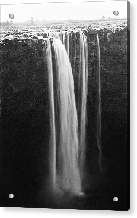 Madhya Pradesh, India, Black and White / Art Photo - Acrylic Print