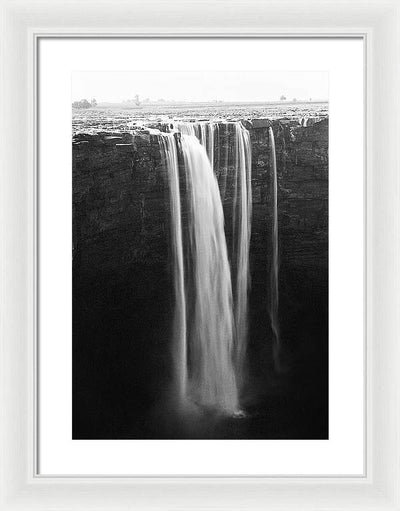 Madhya Pradesh, India, Black and White / Art Photo - Framed Print