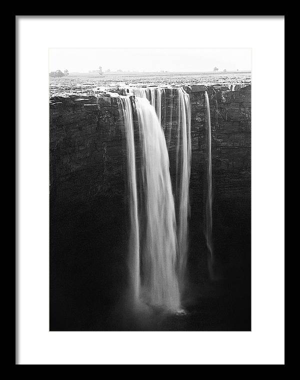 Madhya Pradesh, India, Black and White / Art Photo - Framed Print