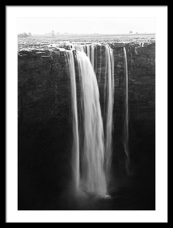 Madhya Pradesh, India, Black and White / Art Photo - Framed Print