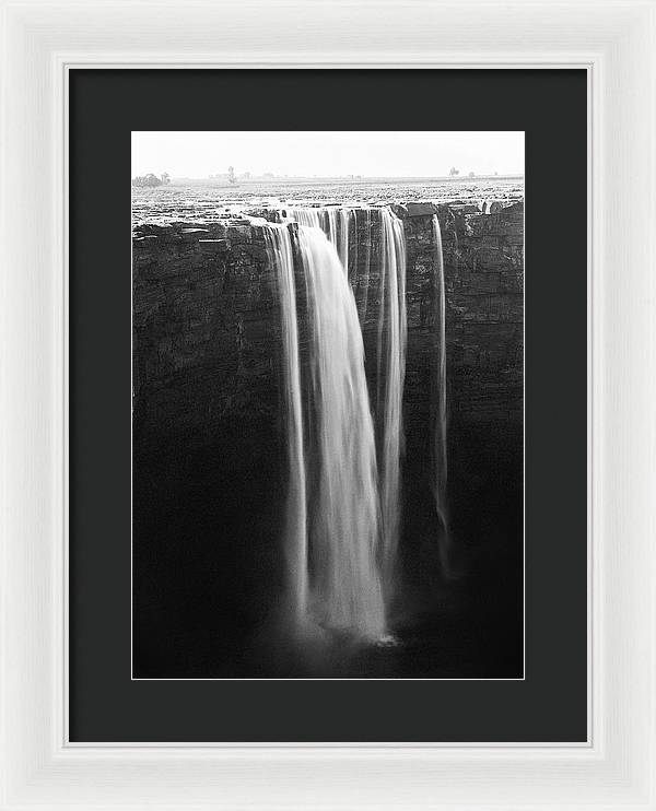 Madhya Pradesh, India, Black and White / Art Photo - Framed Print