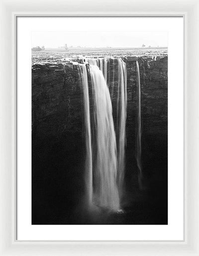 Madhya Pradesh, India, Black and White / Art Photo - Framed Print