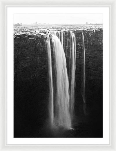 Madhya Pradesh, India, Black and White / Art Photo - Framed Print