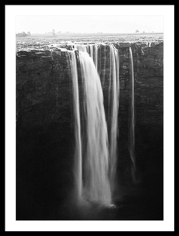 Madhya Pradesh, India, Black and White / Art Photo - Framed Print