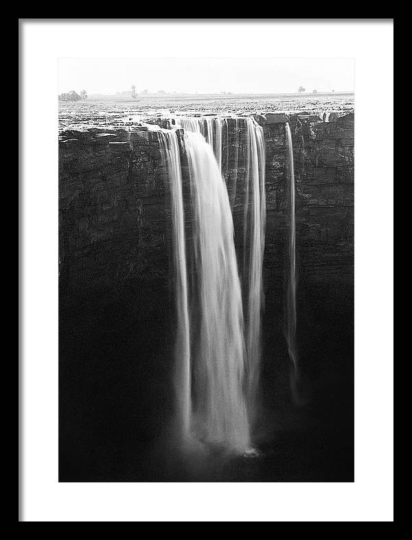 Madhya Pradesh, India, Black and White / Art Photo - Framed Print