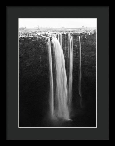 Madhya Pradesh, India, Black and White / Art Photo - Framed Print