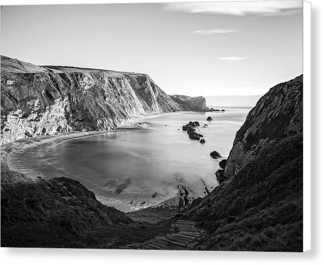 Man of War Bay at Swanage, Dorset, England / Art Photo - Canvas Print