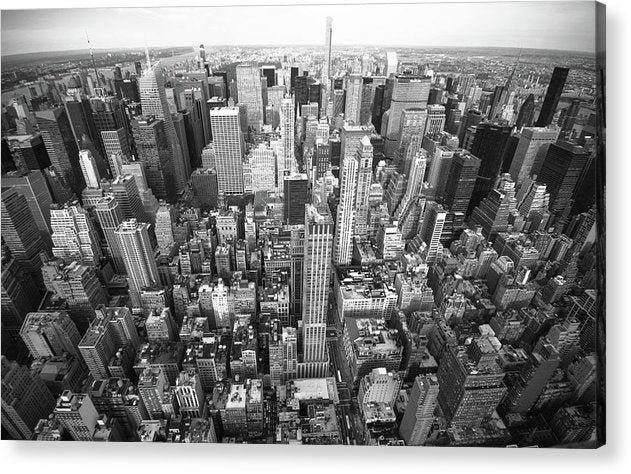 Manhattan from above / Art Photo - Acrylic Print