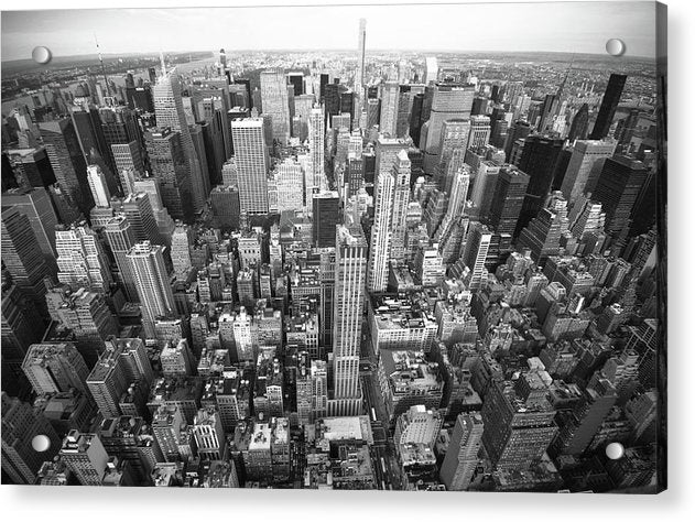 Manhattan from above / Art Photo - Acrylic Print