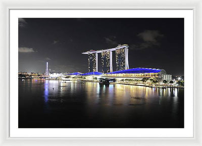 Marina Bay Sands, Singapore / Art Photo - Framed Print