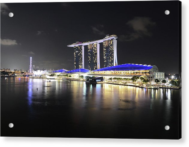 Marina Bay Sands, Singapore / Art Photo - Acrylic Print