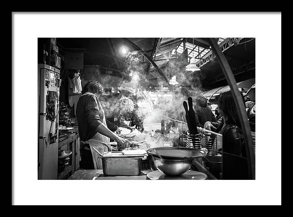 Market Kitchen / Art Photo - Framed Print