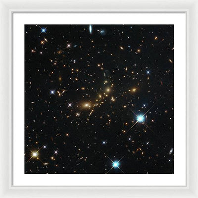 Massive Galaxy Cluster / Art Photo - Framed Print