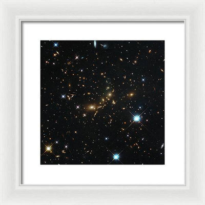 Massive Galaxy Cluster / Art Photo - Framed Print