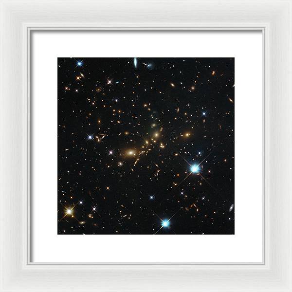 Massive Galaxy Cluster / Art Photo - Framed Print