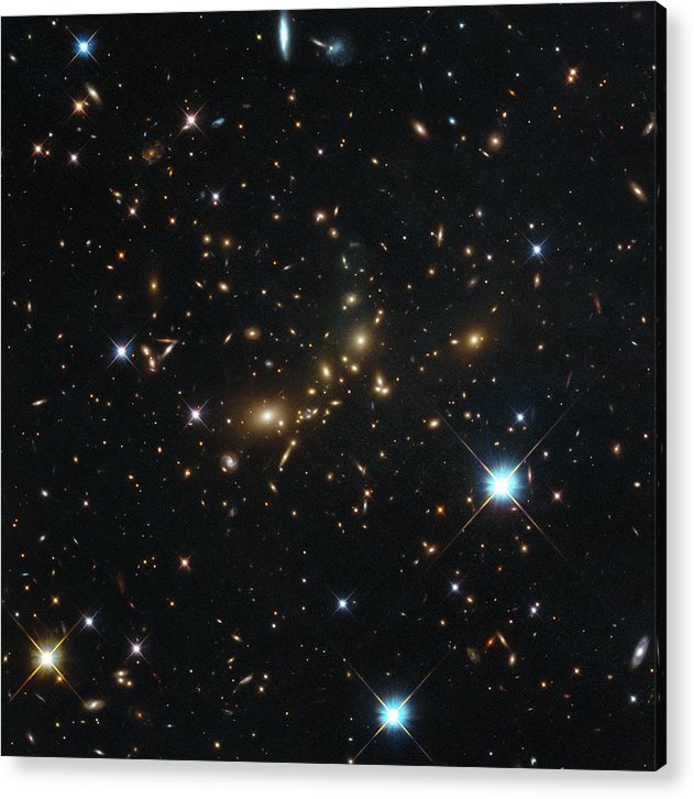 Massive Galaxy Cluster / Art Photo - Acrylic Print