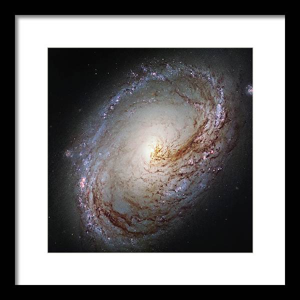 Messier 96, a Spiral Galaxy / Art Photo - Framed Print