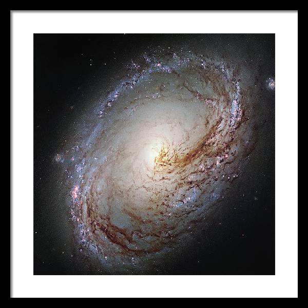 Messier 96, a Spiral Galaxy / Art Photo - Framed Print