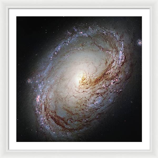 Messier 96, a Spiral Galaxy / Art Photo - Framed Print