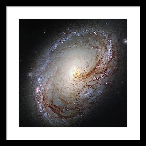 Messier 96, a Spiral Galaxy / Art Photo - Framed Print