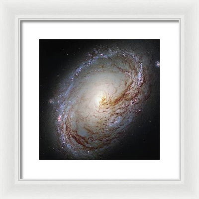 Messier 96, a Spiral Galaxy / Art Photo - Framed Print