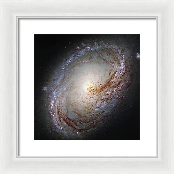 Messier 96, a Spiral Galaxy / Art Photo - Framed Print