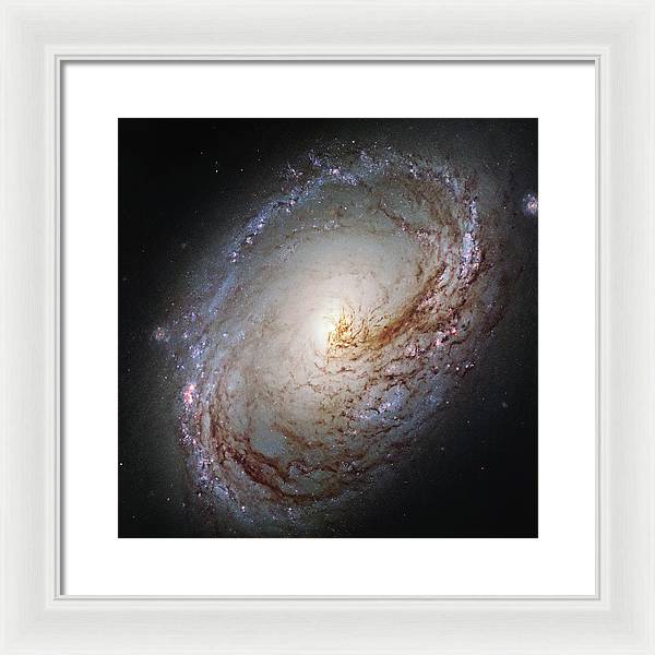 Messier 96, a Spiral Galaxy / Art Photo - Framed Print