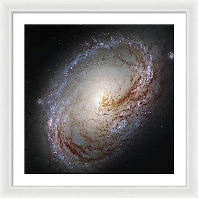 Messier 96, a Spiral Galaxy / Art Photo - Framed Print