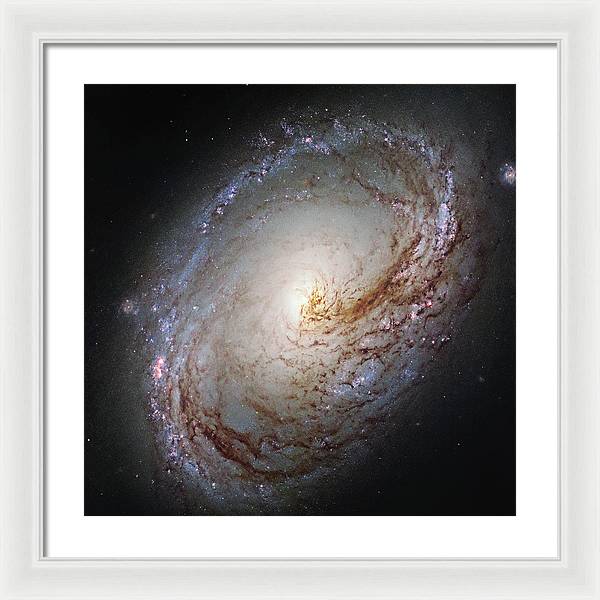 Messier 96, a Spiral Galaxy / Art Photo - Framed Print