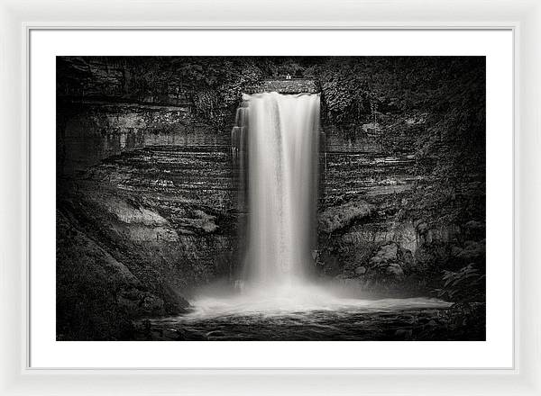 Minnehaha Falls, Minneapolis / Art Photo - Framed Print