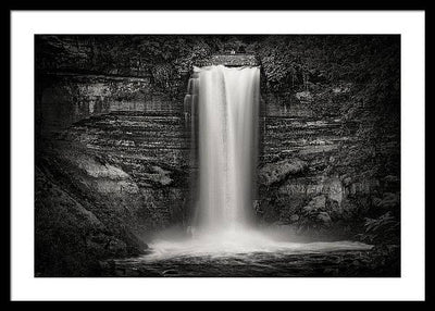 Minnehaha Falls, Minneapolis / Art Photo - Framed Print