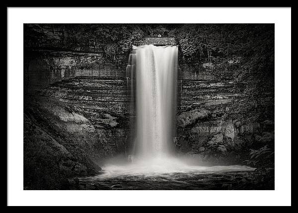 Minnehaha Falls, Minneapolis / Art Photo - Framed Print