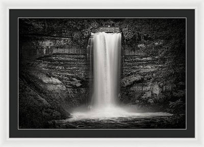 Minnehaha Falls, Minneapolis / Art Photo - Framed Print